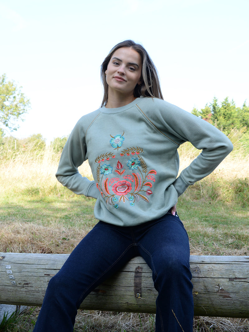 Meadow Sweatshirt Pistachio